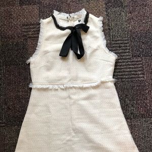 Tweed Bow tie Dress
